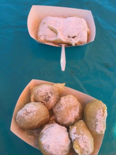 The Florida State Fair - Tampa Florida Fried Oreoe Fried poptart