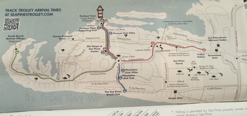 Hilton Head Map, Hilton Head South Carolina