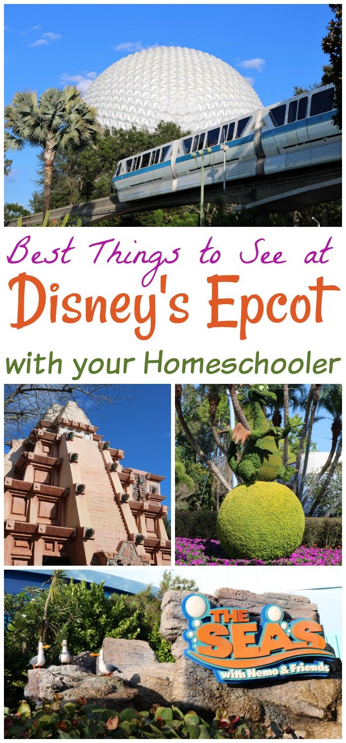 Homeschoolers can turn any trip into a great homeschool experience. Disney's Epcot is a great mix of amusement park and learning experience.
