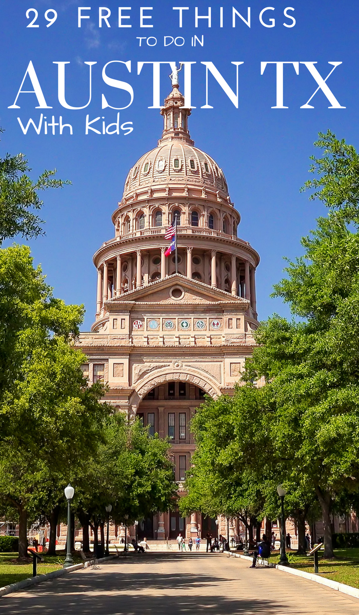 Texas State Capital Building in Austing Texas. One of the free things to do in Austin Texas