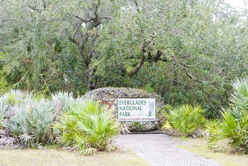entrance, Everglades National Park, Florida, USA
