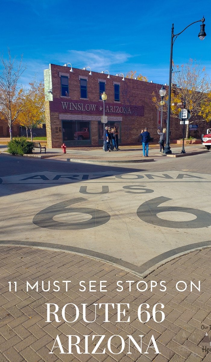 There are some must-see stops you need to make especially along the road in Arizona. Here are your must-sees stops as you travel Route 66 Arizona. #arizona #motherroad #route66 #ourroaminghearts | Sites on the Mother Road | Route 66 Stops | Arizona Route 66 |